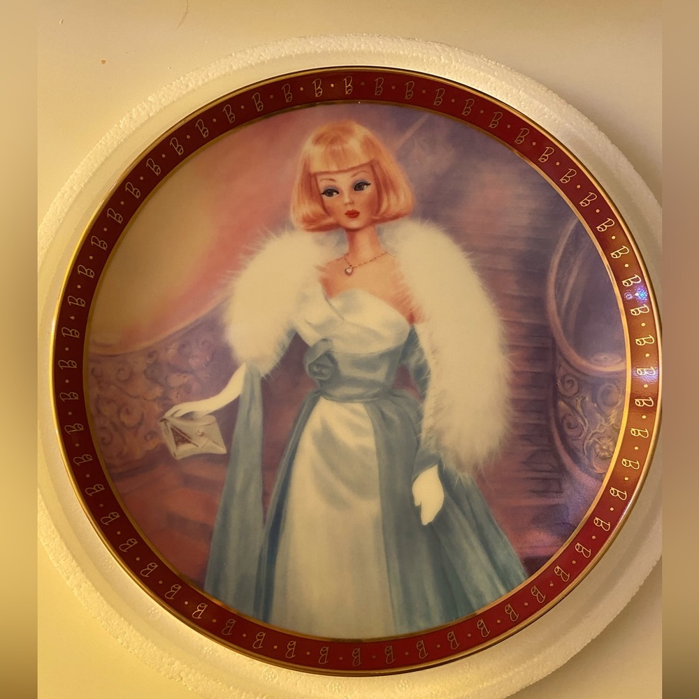 1966 Barbie Debutante Ball collector Plate